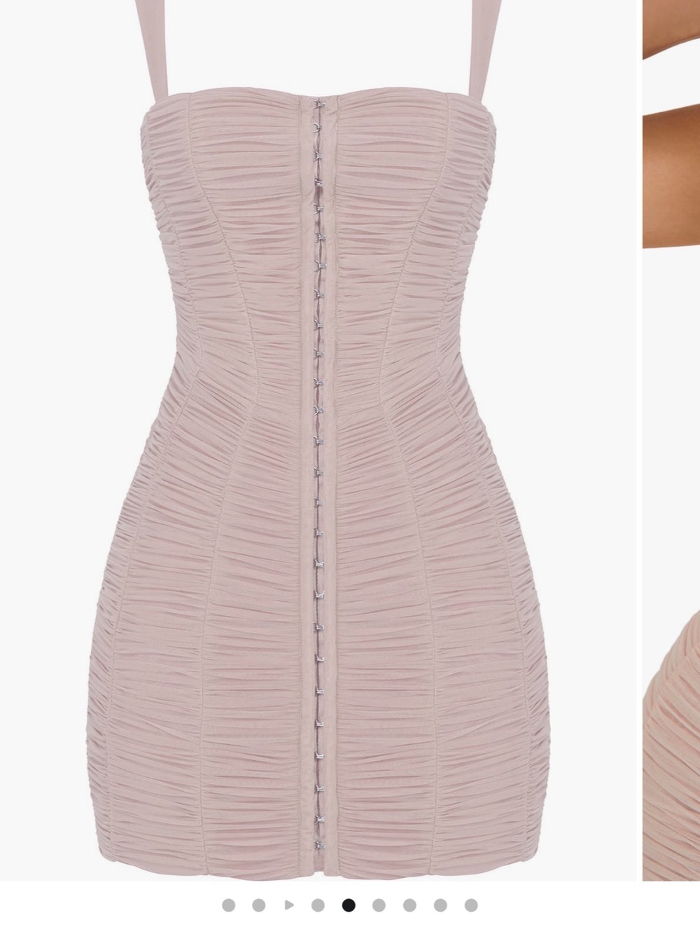 House of CB Cate  Dress in Blush Pink - Picture 4 of 13